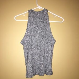Cute gray top from Charlotte Russe